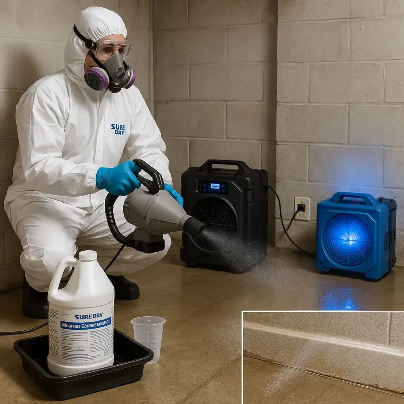 Sanitization and Odor Removal process in Farmingdale, NY